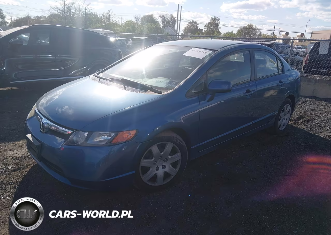 2007 Honda Civic Lx VIN:2HGFA165X7H509083 - 2