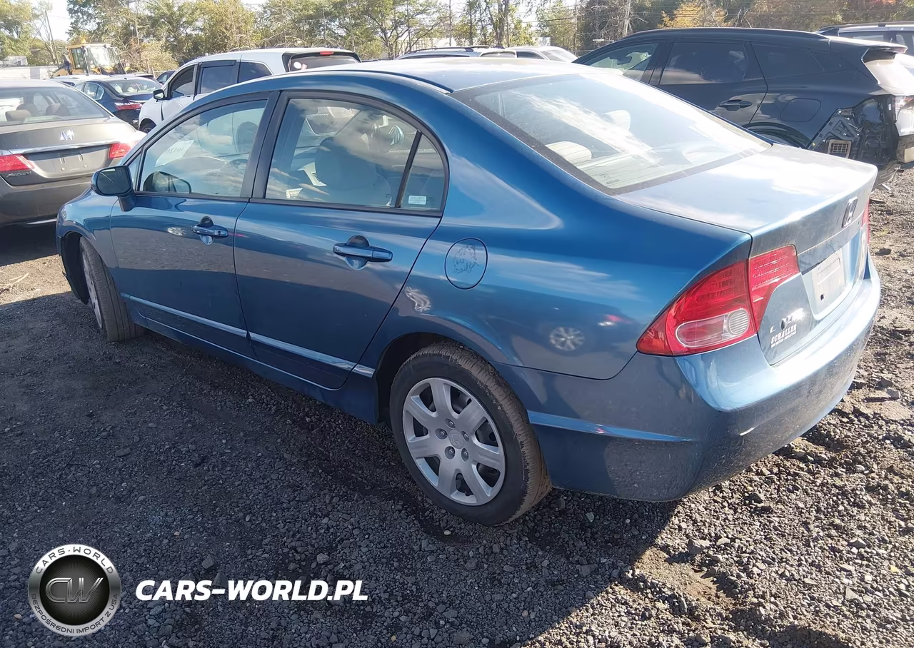 2007 Honda Civic Lx VIN:2HGFA165X7H509083 - 3