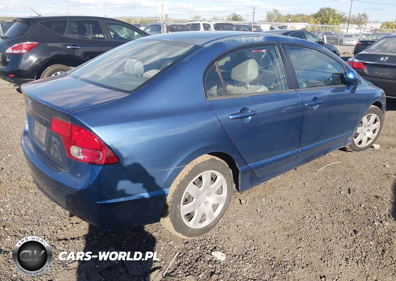 2007 Honda Civic Lx VIN:2HGFA165X7H509083 - 4
