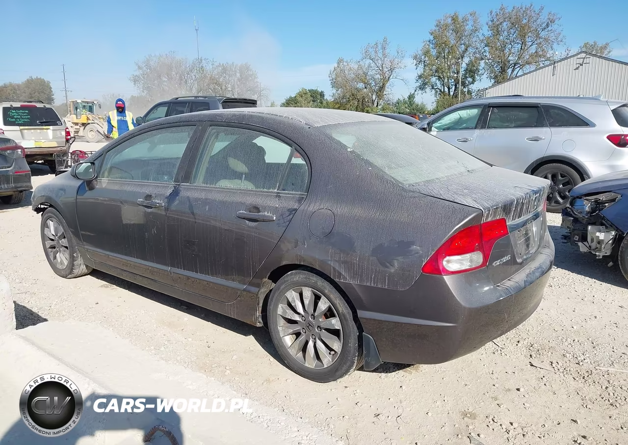2010 Honda Civic Ex-L VIN:19XFA1F9XAE027329 - 3