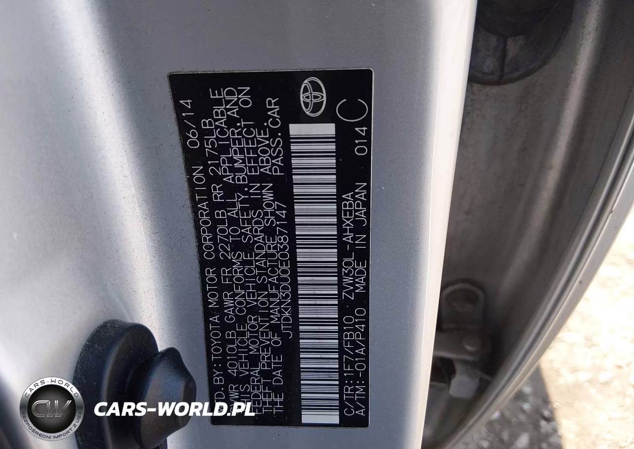 2014 Toyota Prius Three VIN:JTDKN3DU0E0387147 - 9