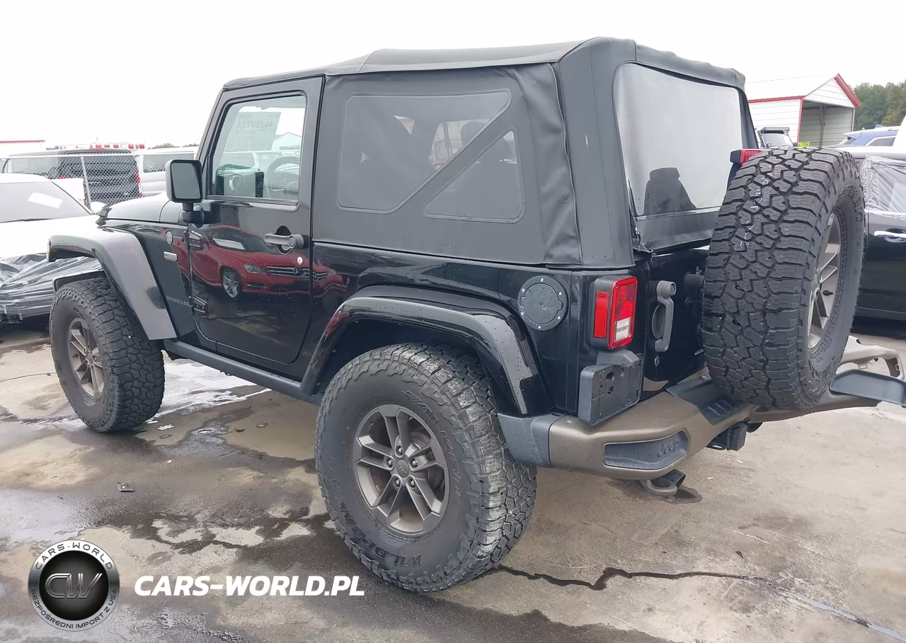 2016 Jeep Wrangler 75Th Anniversary VIN:1C4AJWBG6GL291661 - 3