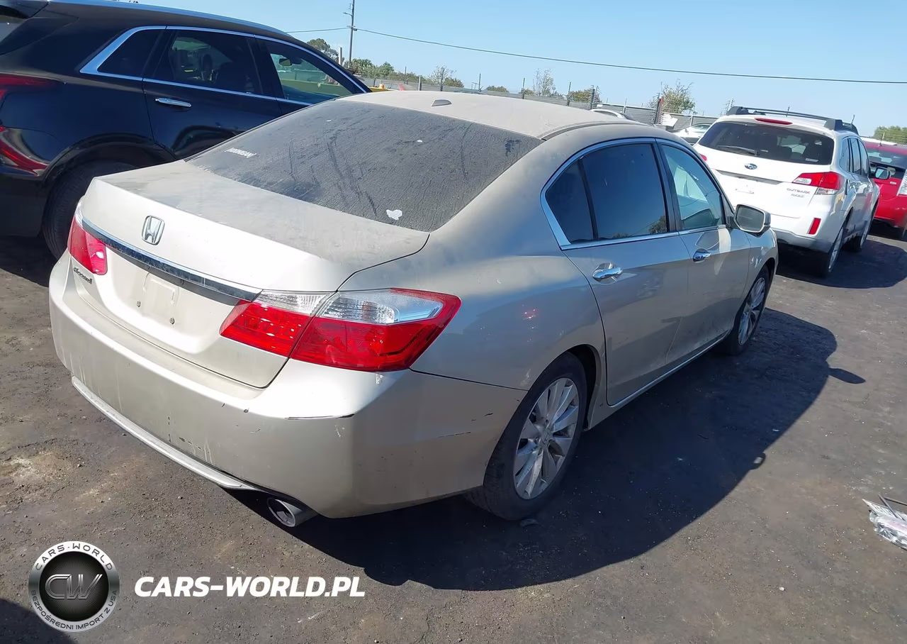 2014 Honda Accord Ex-L VIN:1HGCR2F8XEA115011 - 4