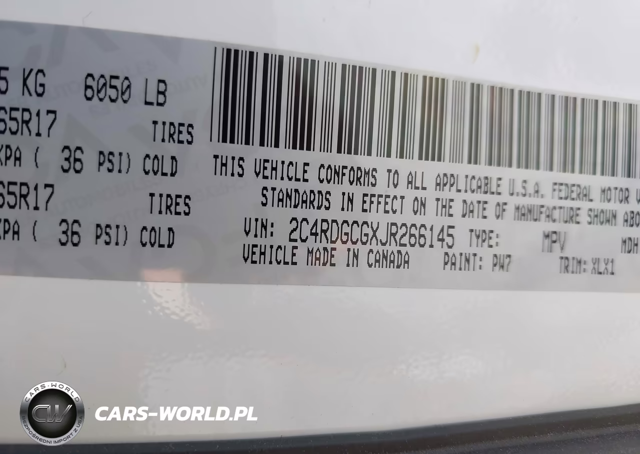 2018 Dodge Grand Caravan Sxt VIN:2C4RDGCGXJR266145 - 9
