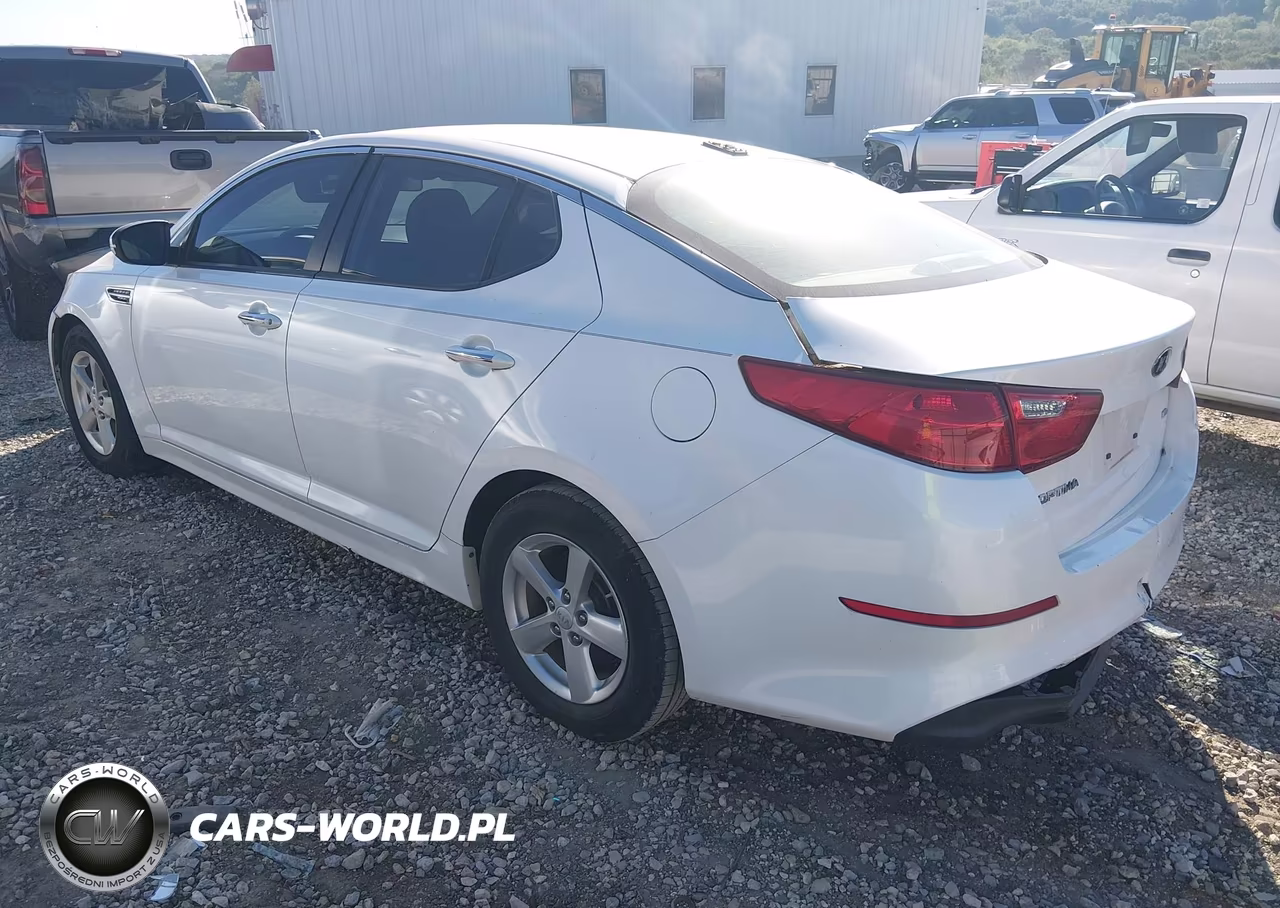 2015 Kia Optima Lx VIN:KNAGM4A78F5633537 - 3
