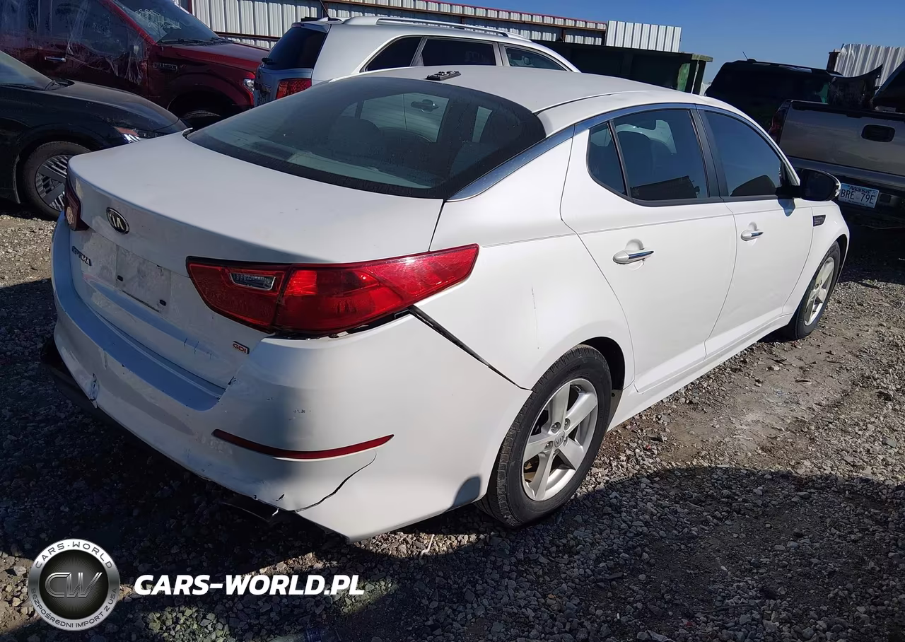 2015 Kia Optima Lx VIN:KNAGM4A78F5633537 - 4