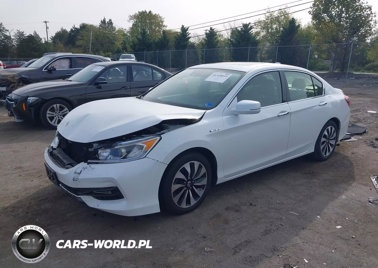 2017 Honda Accord Hybrid Ex-L VIN:JHMCR6F5XHC027045 - 2