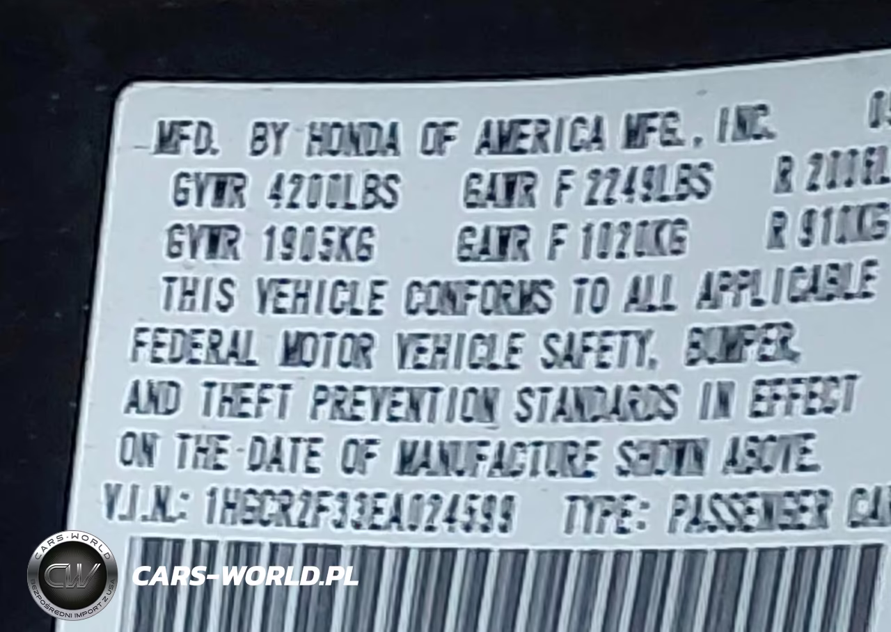 2014 Honda Accord Lx VIN:1HGCR2F33EA024599 - 9