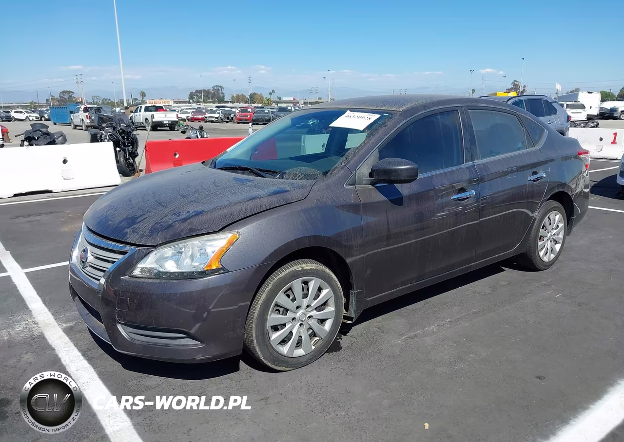 2015 Nissan Sentra Sv VIN:3N1AB7AP2FL644312 - 2