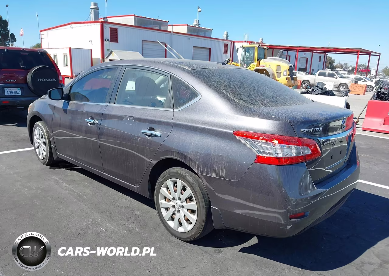 2015 Nissan Sentra Sv VIN:3N1AB7AP2FL644312 - 3