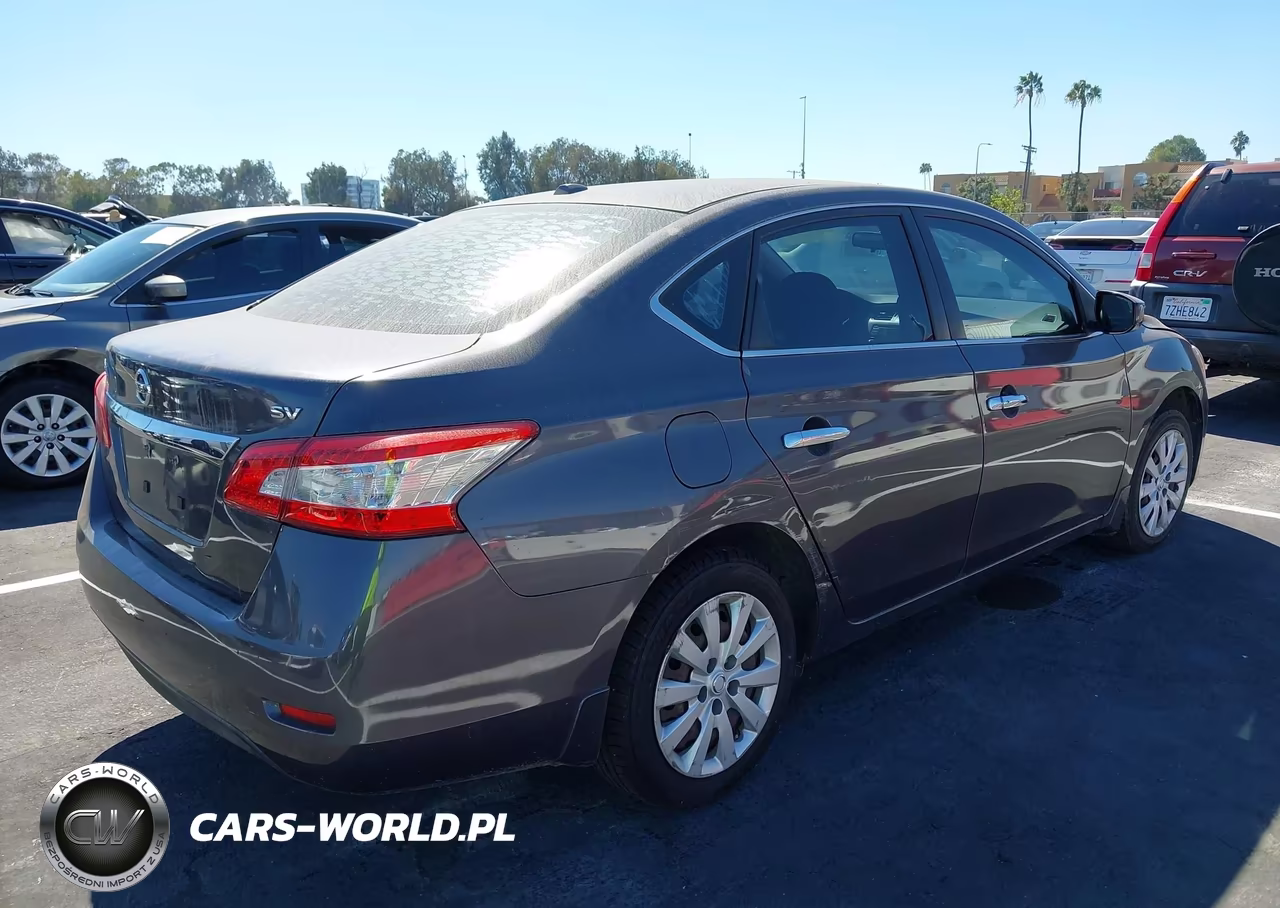 2015 Nissan Sentra Sv VIN:3N1AB7AP2FL644312 - 4