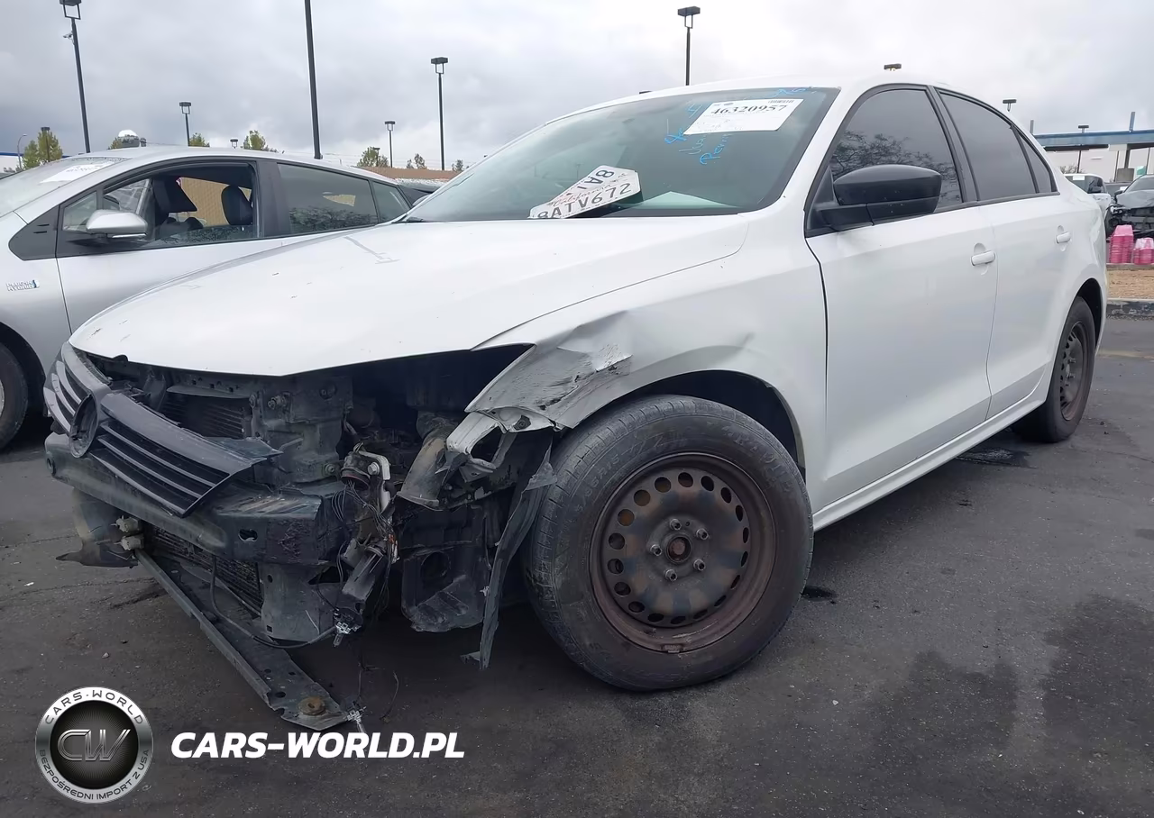 2014 Volkswagen Jetta 2.0L S VIN:3VW2K7AJ1EM304622 - 2