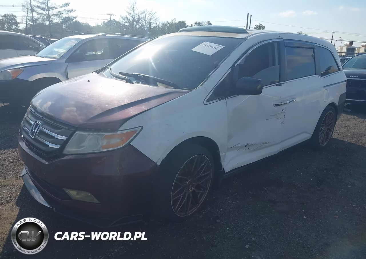 2011 Honda Odyssey Ex-L VIN:5FNRL5H61BB042637 - 2