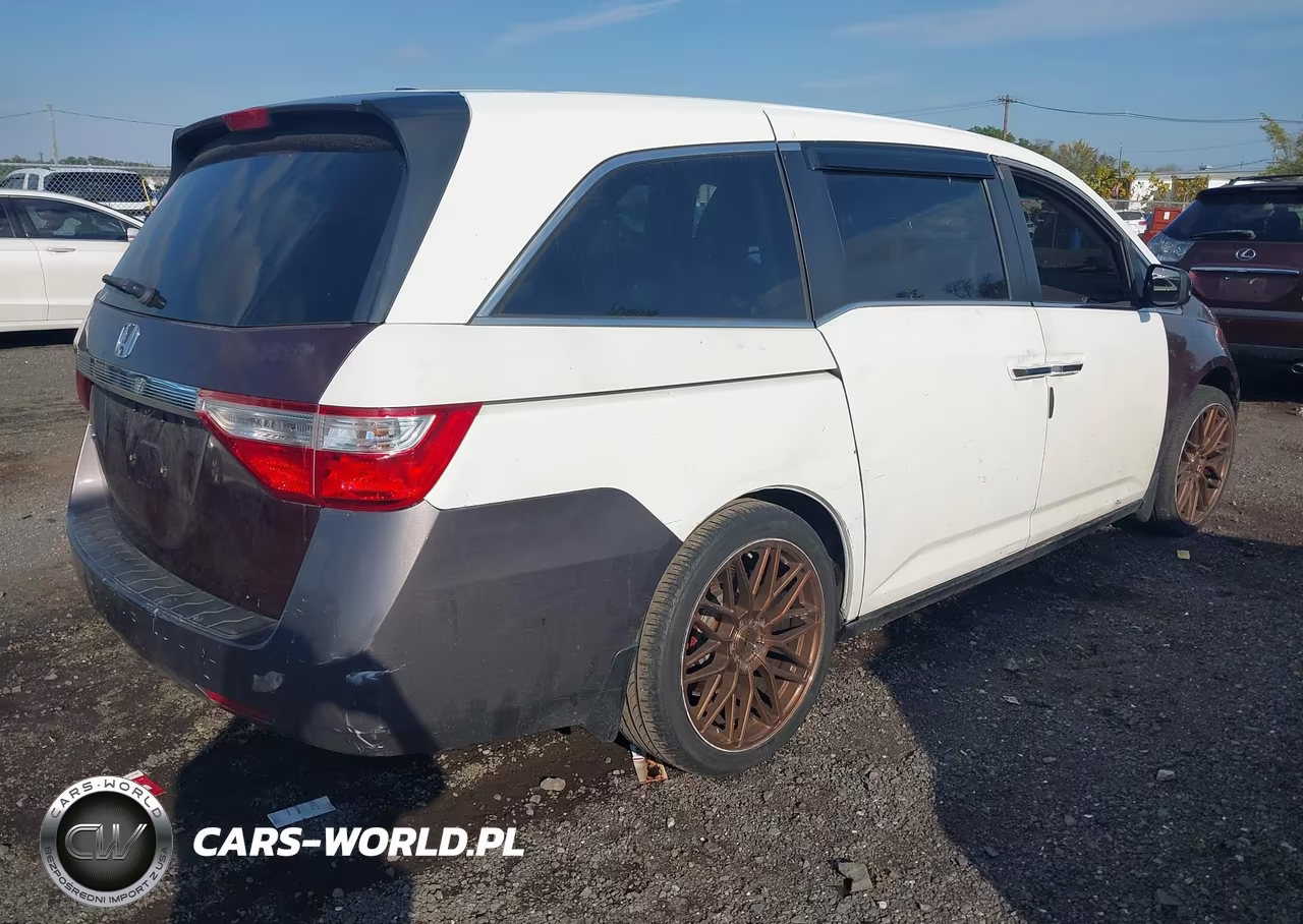2011 Honda Odyssey Ex-L VIN:5FNRL5H61BB042637 - 4