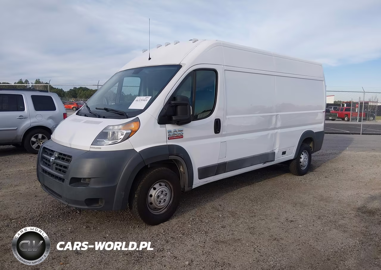 2017 Ram Promaster 2500 High Roof 159 Wb VIN:3C6TRVDG6HE535058 - 2