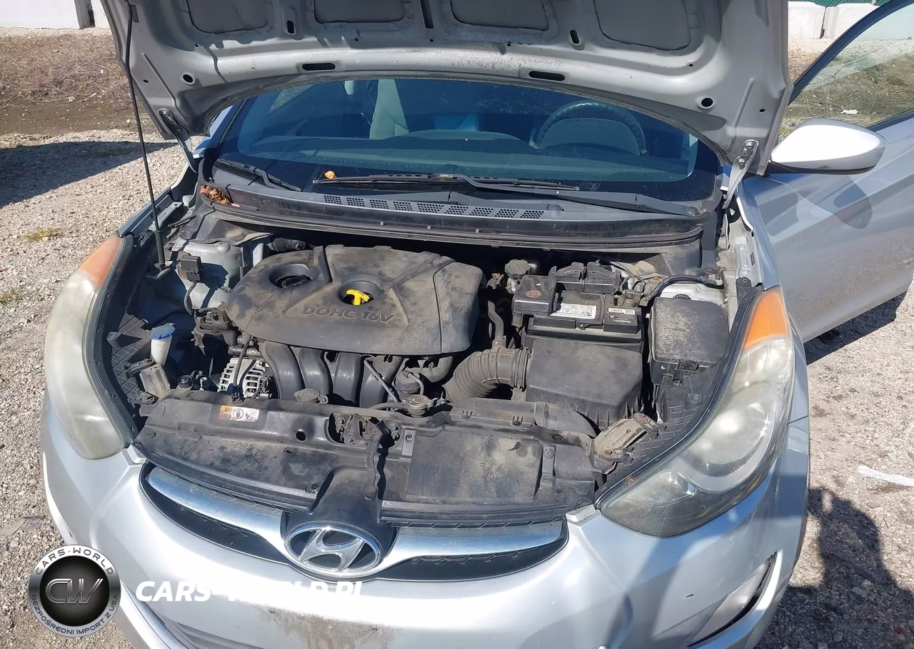 2013 Hyundai Elantra Gls VIN:5NPDH4AE8DH195625 - 10