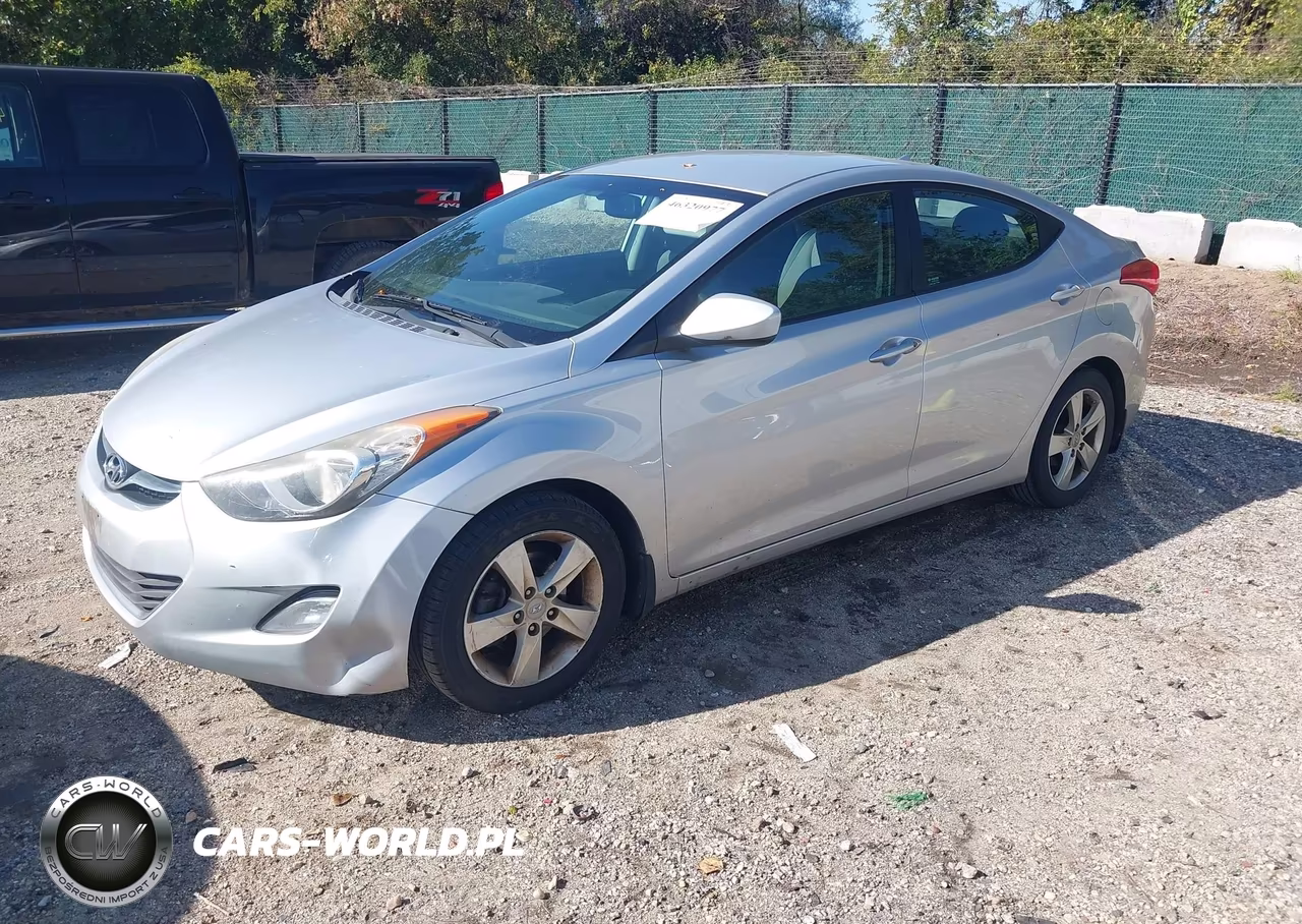 2013 Hyundai Elantra Gls VIN:5NPDH4AE8DH195625 - 2