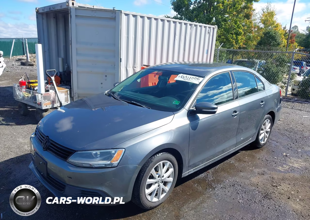 2012 Volkswagen Jetta 2.5L Se VIN:3VWDP7AJ6CM393319 - 2