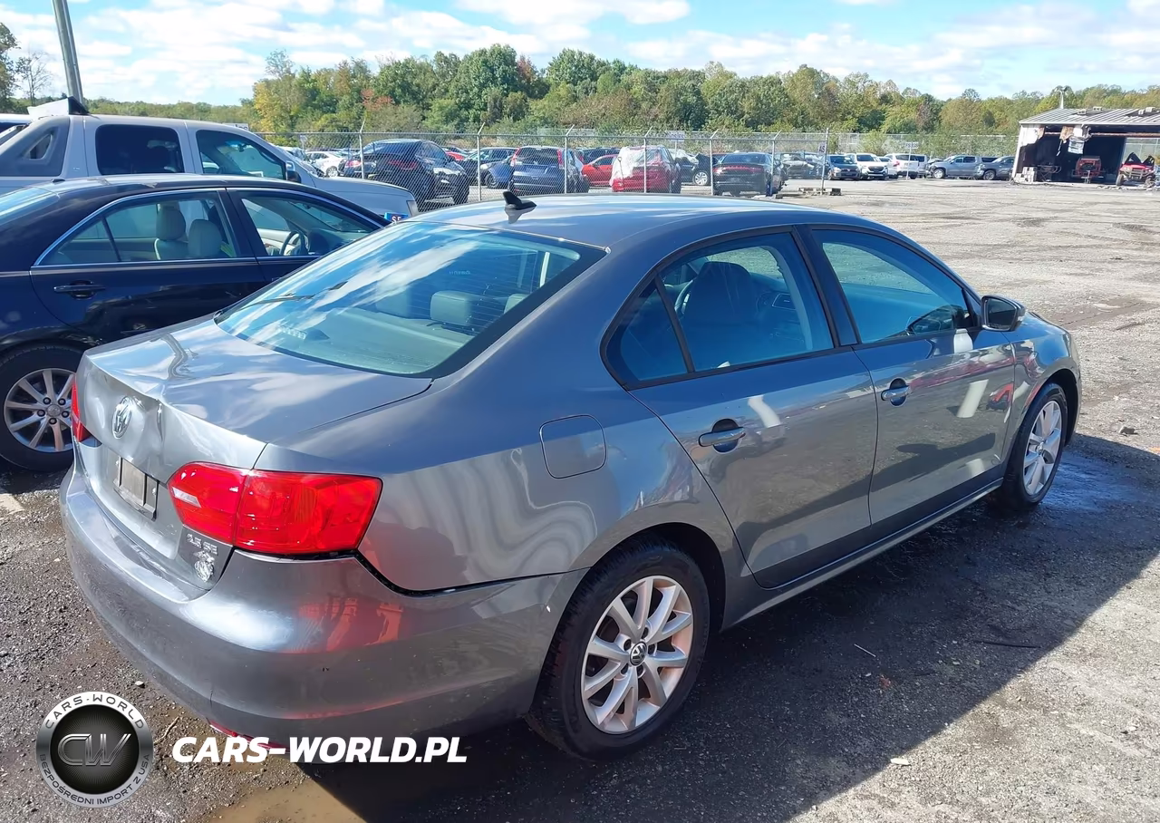 2012 Volkswagen Jetta 2.5L Se VIN:3VWDP7AJ6CM393319 - 4