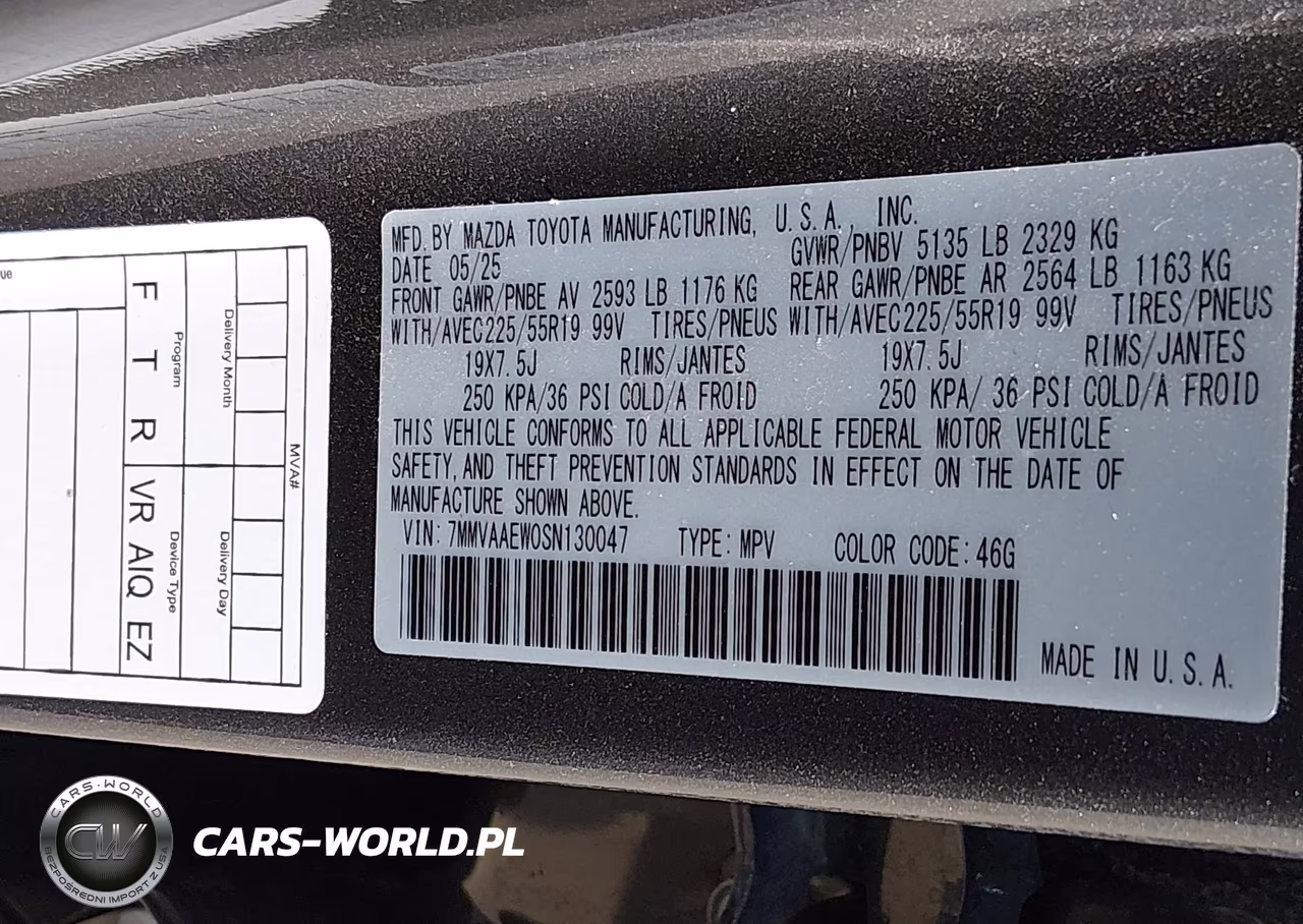 2025 Mazda Cx-50 Hybrid Premium Plus Package VIN:7MMVAAEW0SN130047 - 9