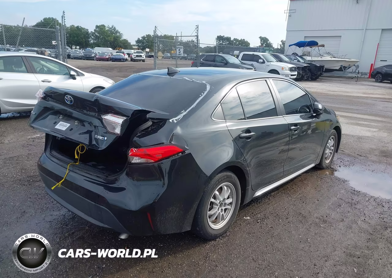 2022 Toyota Corolla Hybrid Le VIN:JTDEAMDE1NJ052805 - 4