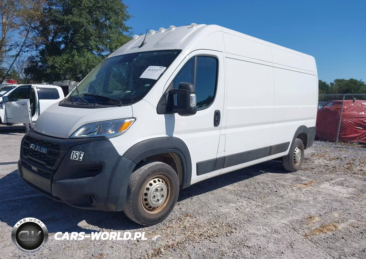 2025 Ram Promaster 3500 Tradesman High Roof 159 Wb W-Pass Seat VIN:3C6MRVHG7SE517822 - 2