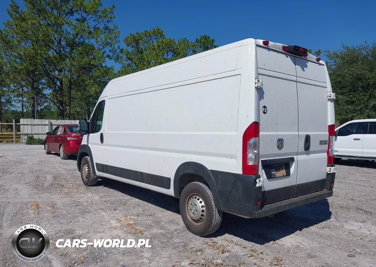 2025 Ram Promaster 3500 Tradesman High Roof 159 Wb W-Pass Seat VIN:3C6MRVHG7SE517822 - 3