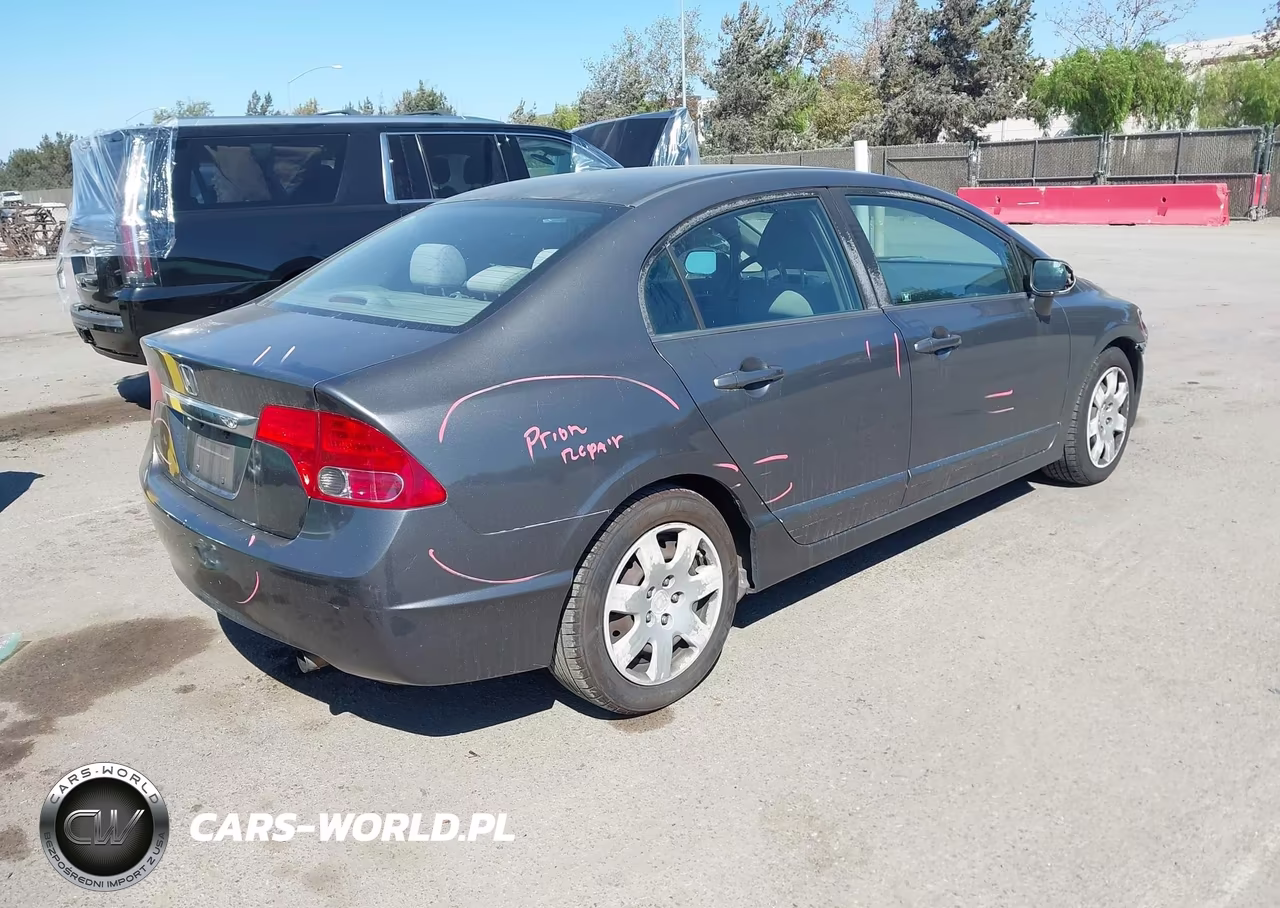 2009 Honda Civic Lx VIN:2HGFA16529H309804 - 4