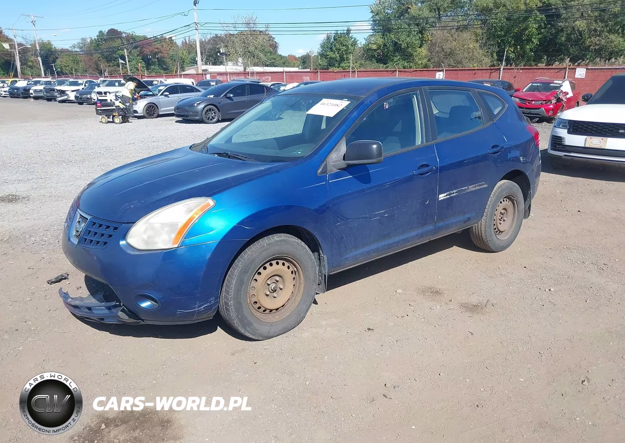 2008 Nissan Rogue S VIN:JN8AS58V18W144455 - 2