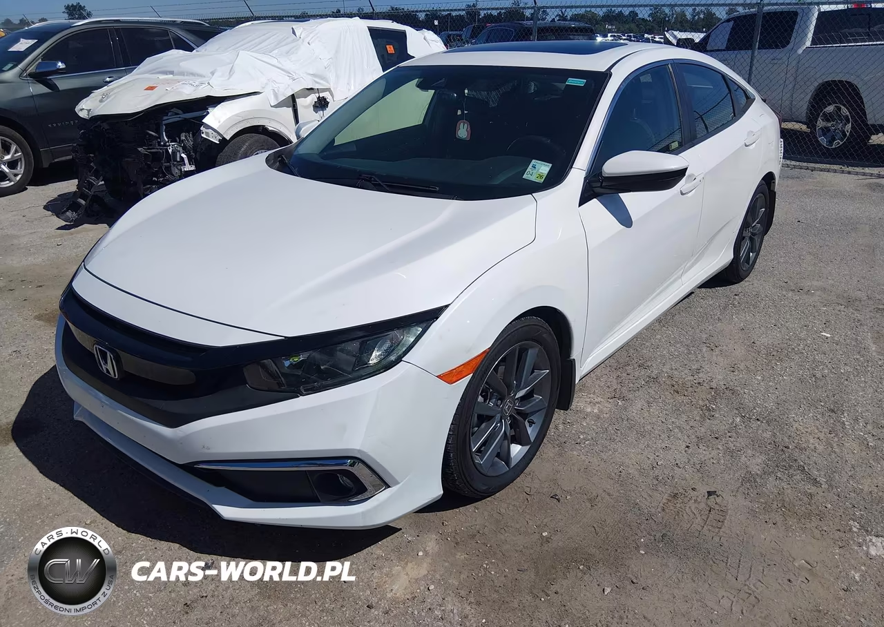 2019 Honda Civic Ex VIN:JHMFC1F37KX012079 - 2