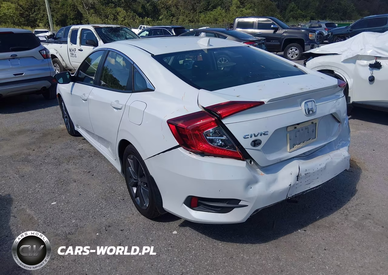 2019 Honda Civic Ex VIN:JHMFC1F37KX012079 - 3