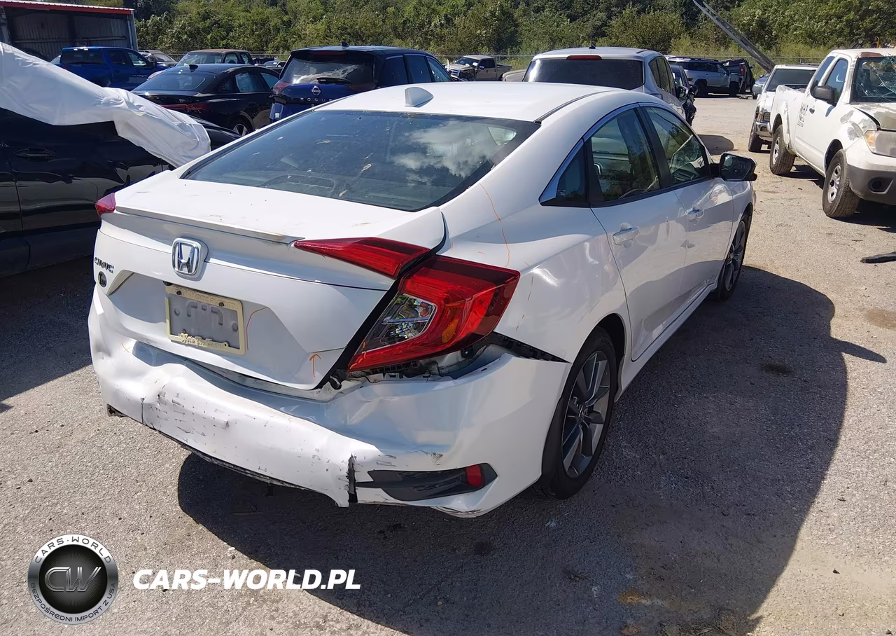 2019 Honda Civic Ex VIN:JHMFC1F37KX012079 - 4