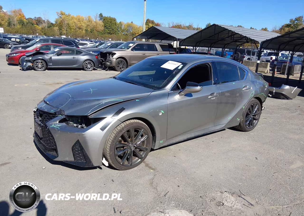 2022 Lexus Is 350 F Sport VIN:JTHGZ1E25N5026641 - 2