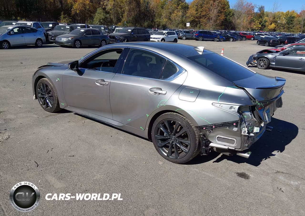 2022 Lexus Is 350 F Sport VIN:JTHGZ1E25N5026641 - 3