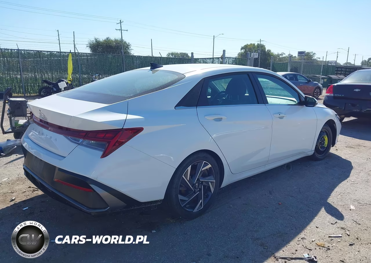 2025 Hyundai Elantra Sel Convenience VIN:KMHLS4DG8SU041201 - 4