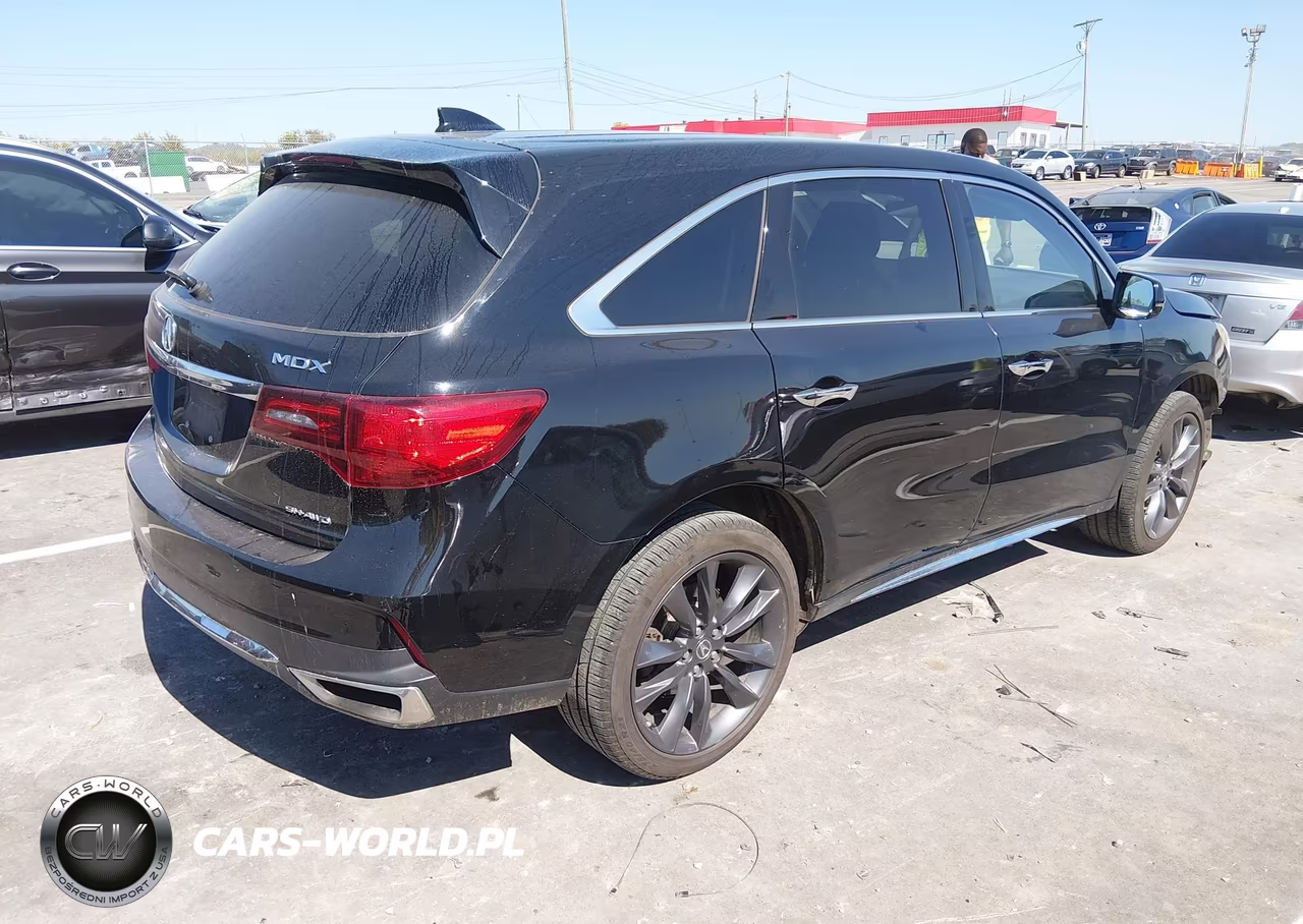 2017 Acura Mdx VIN:5FRYD4H34HB016212 - 4