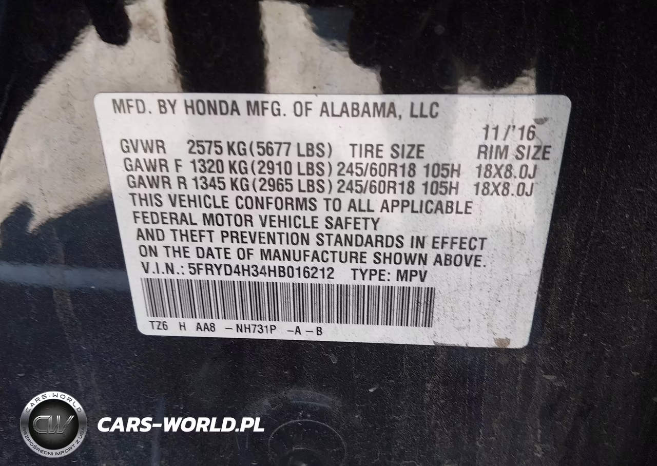 2017 Acura Mdx VIN:5FRYD4H34HB016212 - 9