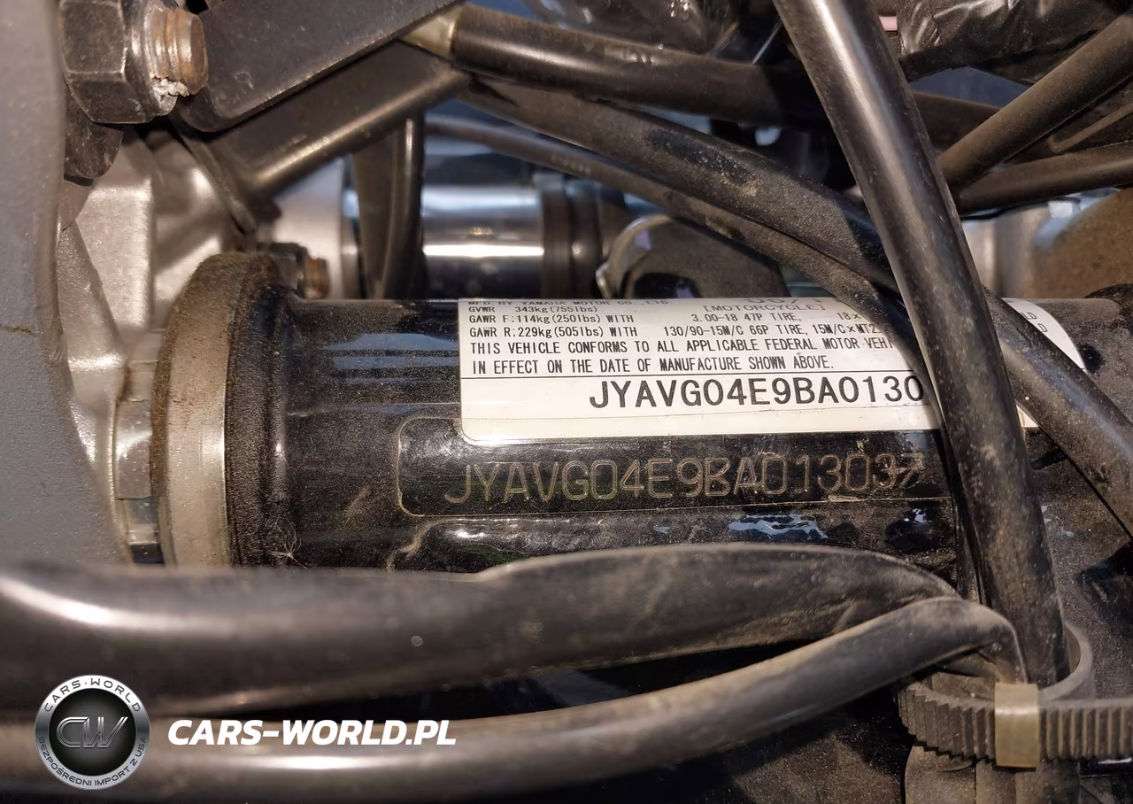 2011 Yamaha Xv250 VIN:JYAVG04E9BA013037 - 10