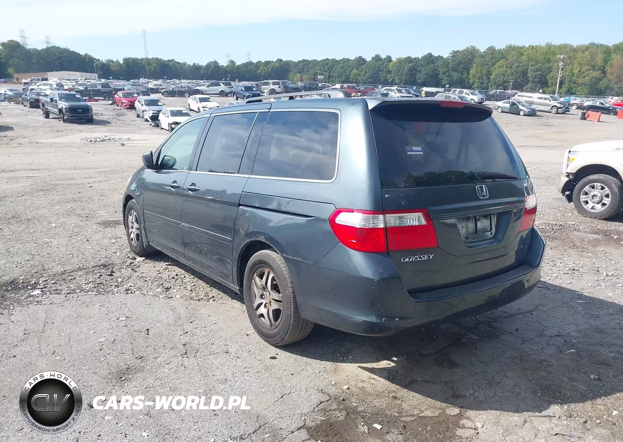 2006 Honda Odyssey Ex-L VIN:5FNRL38626B062499 - 3