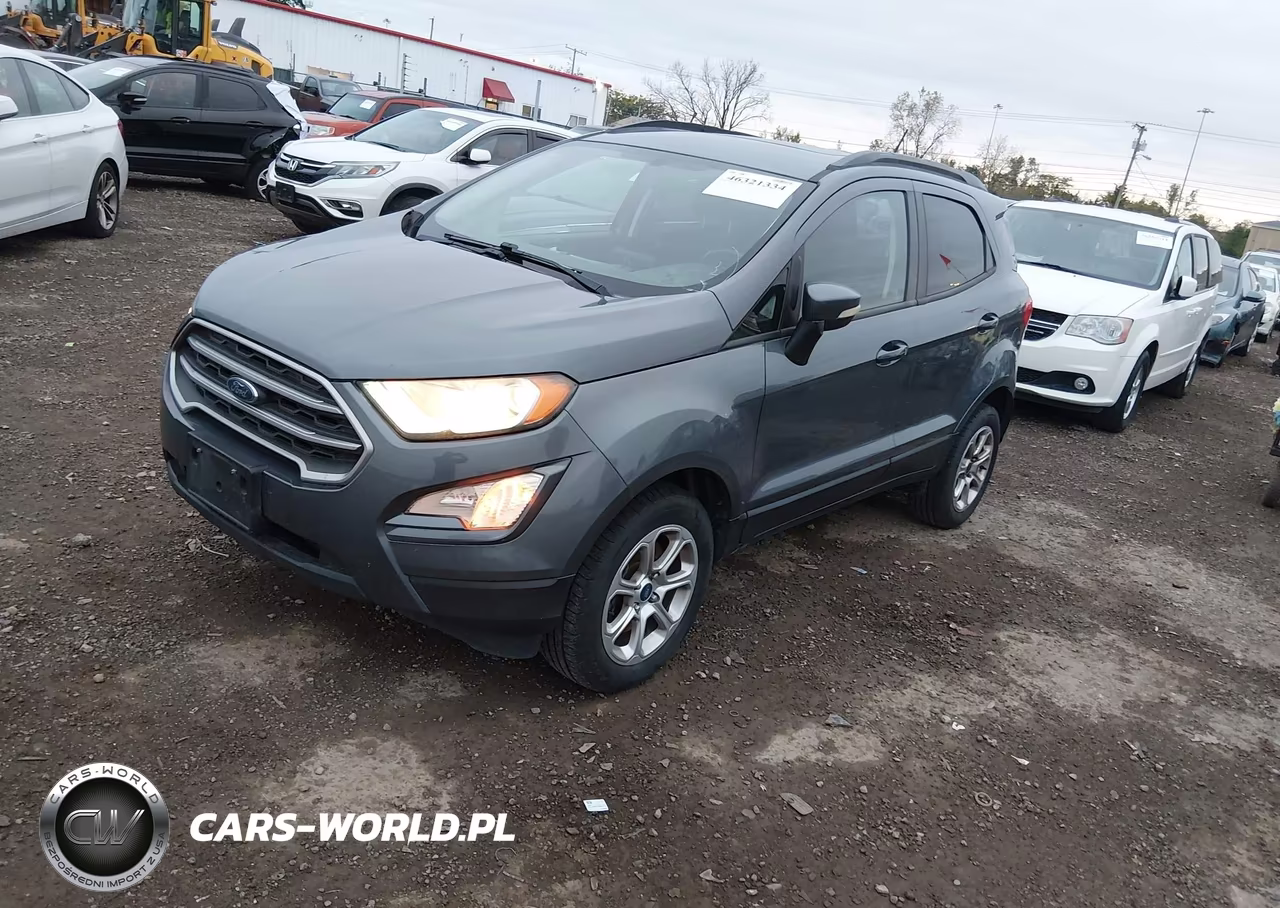 2018 Ford Ecosport Se VIN:MAJ6P1UL2JC180068 - 2
