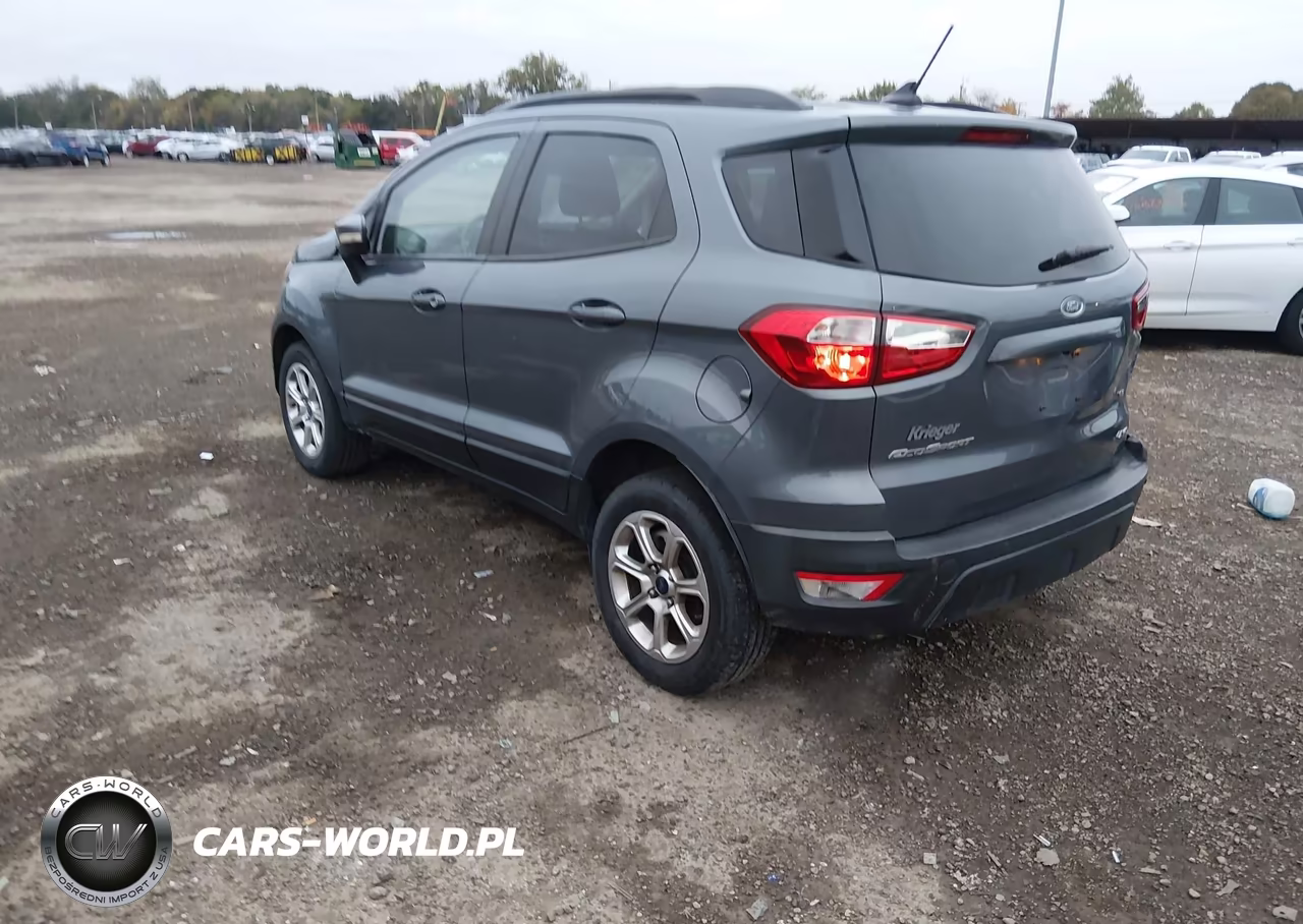 2018 Ford Ecosport Se VIN:MAJ6P1UL2JC180068 - 3
