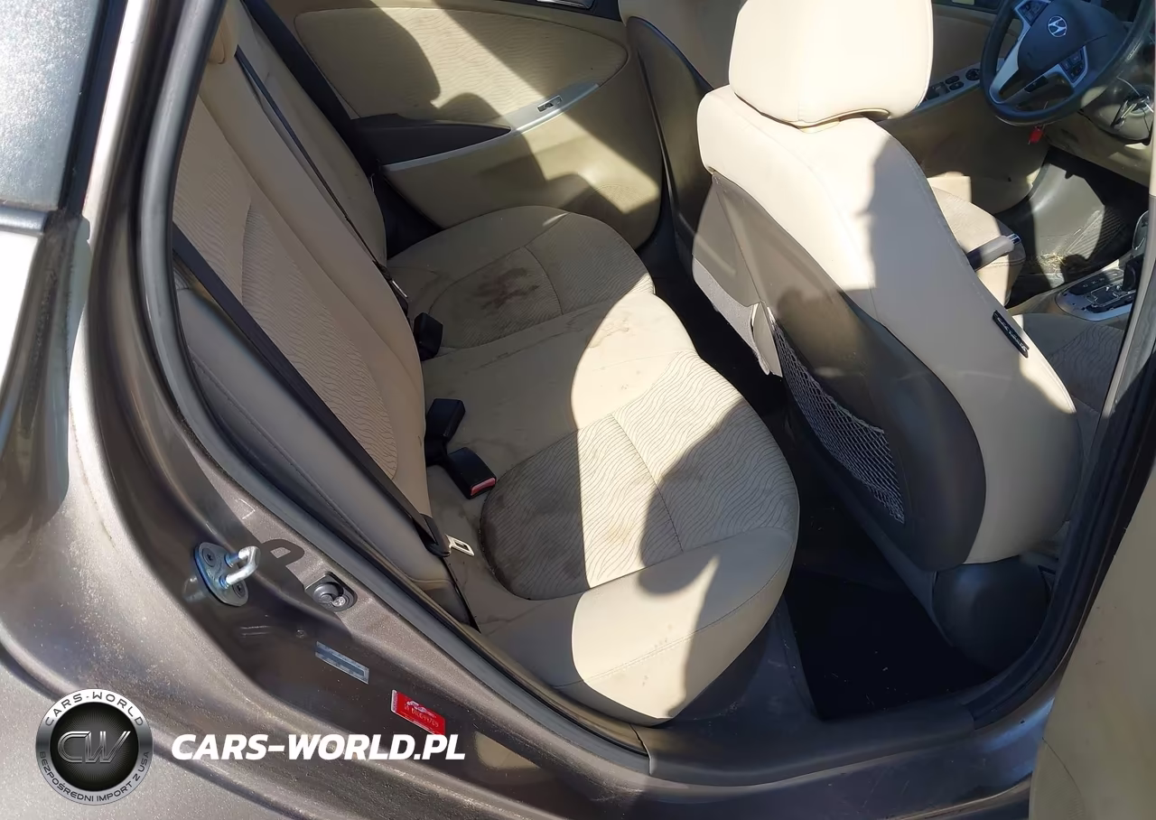 2012 Hyundai Accent Gls VIN:KMHCU4AE5CU035922 - 8