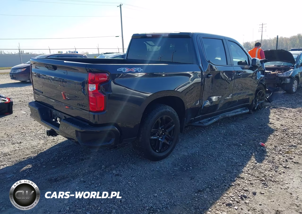 2023 Chevrolet Silverado 1500 4Wd Short Bed Rst VIN:2GCUDEED5P1103055 - 4