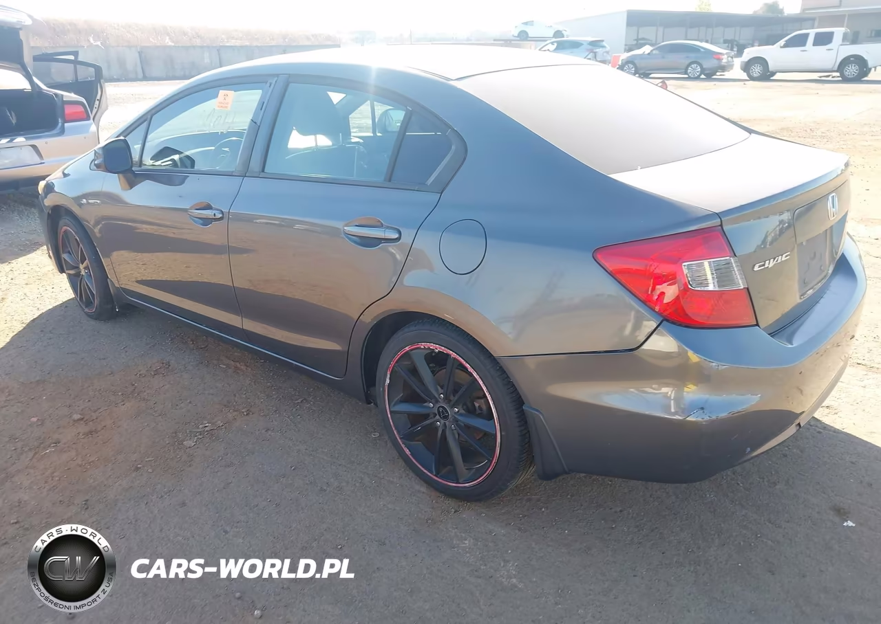 2012 Honda Civic Ex-L VIN:2HGFB2F9XCH578520 - 3