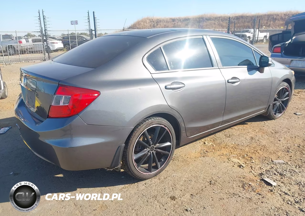 2012 Honda Civic Ex-L VIN:2HGFB2F9XCH578520 - 4