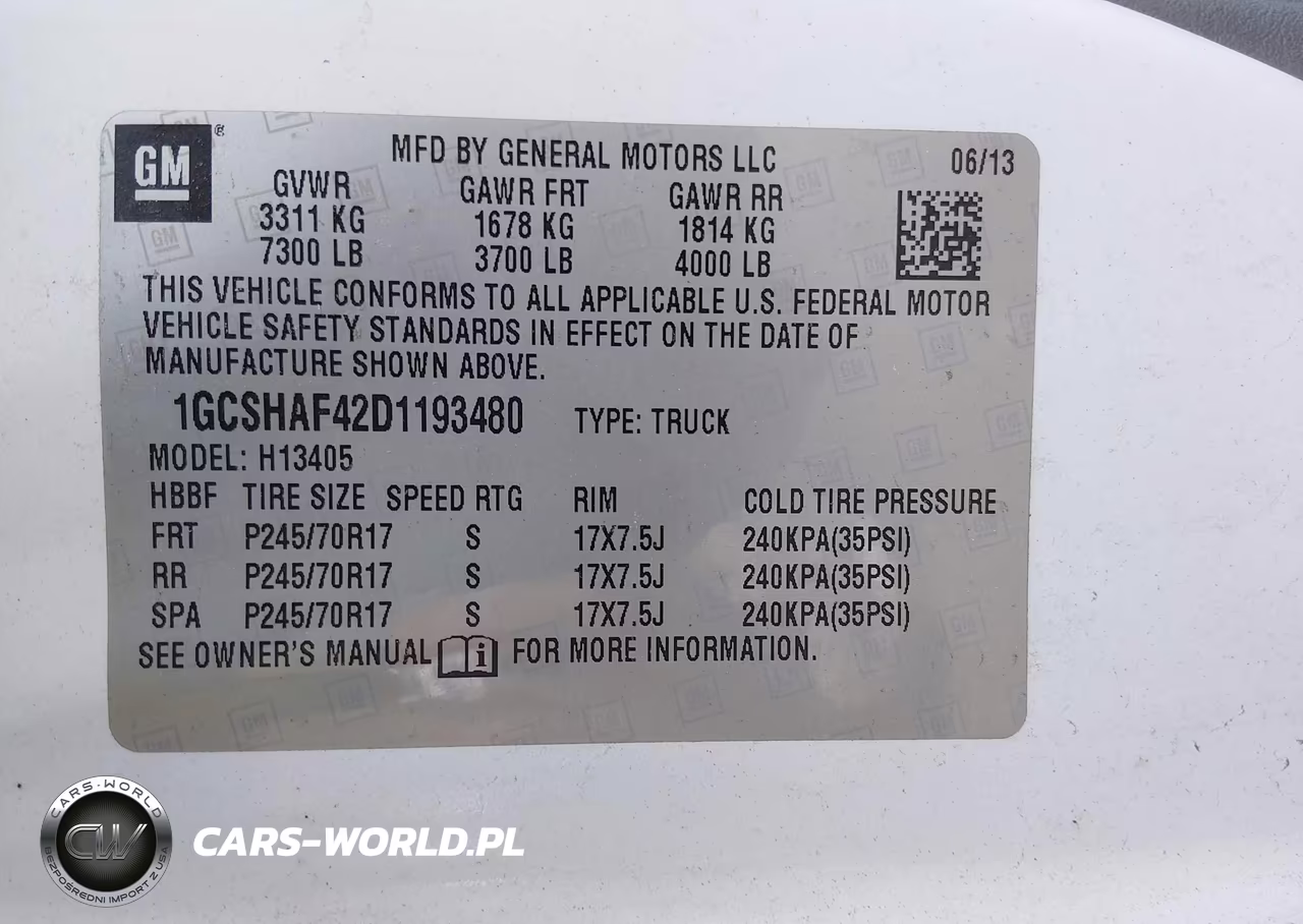 2013 Chevrolet Express 1500 Work Van VIN:1GCSHAF42D1193480 - 9