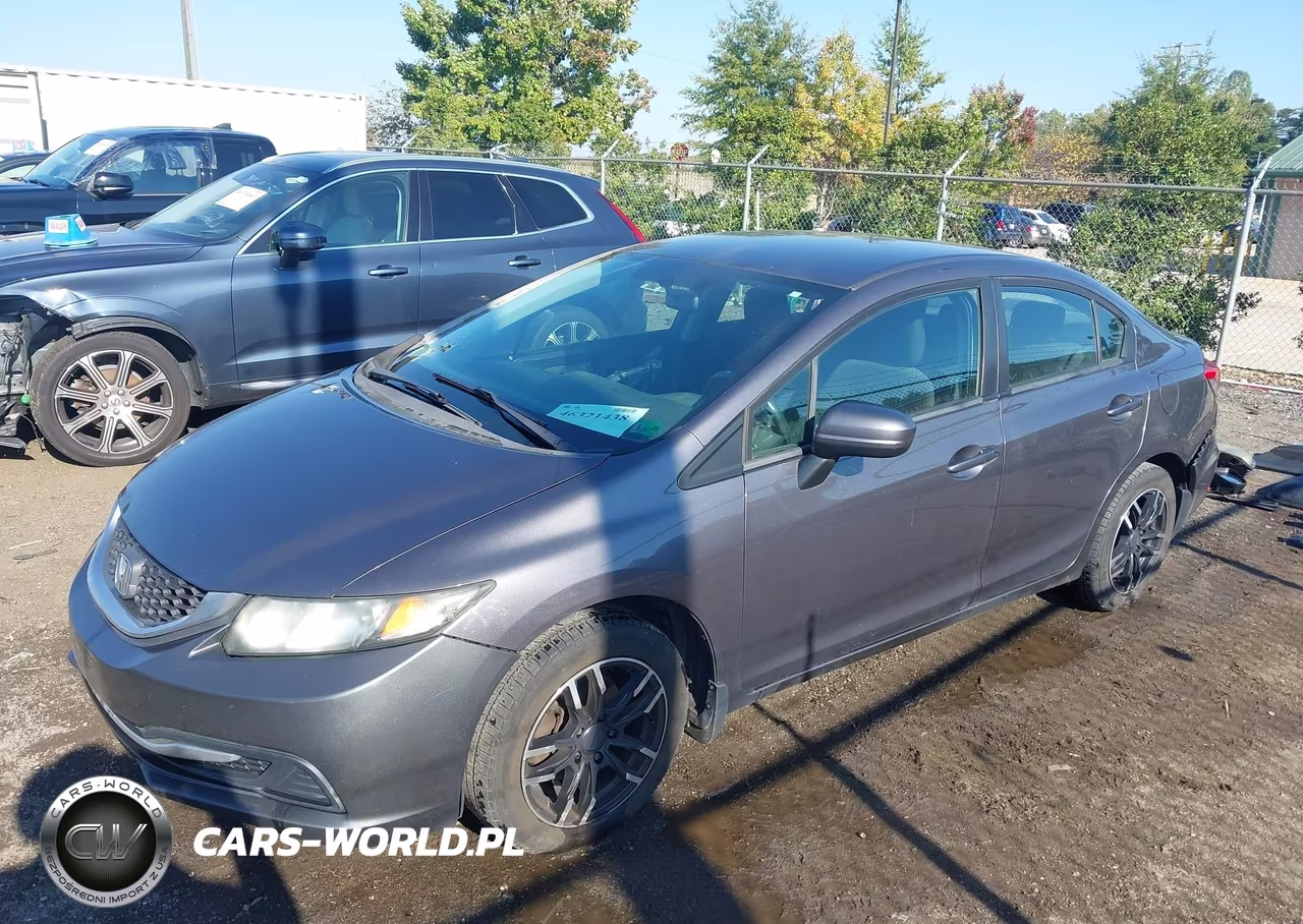 2014 Honda Civic Lx VIN:19XFB2F57EE012759 - 2