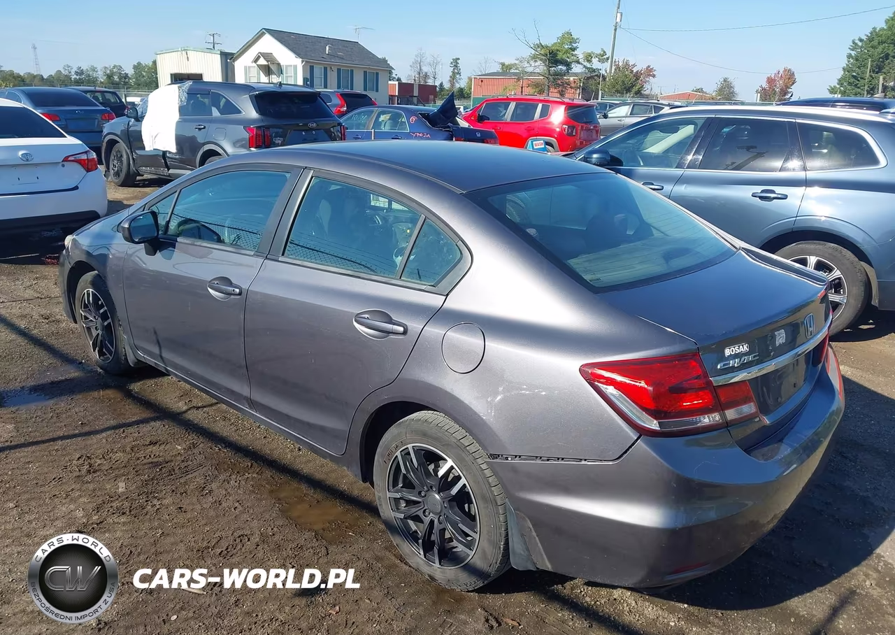 2014 Honda Civic Lx VIN:19XFB2F57EE012759 - 3