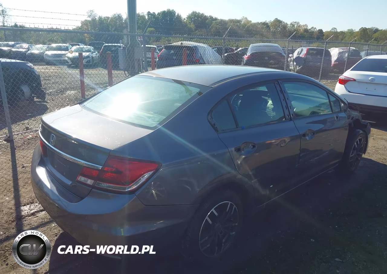 2014 Honda Civic Lx VIN:19XFB2F57EE012759 - 4