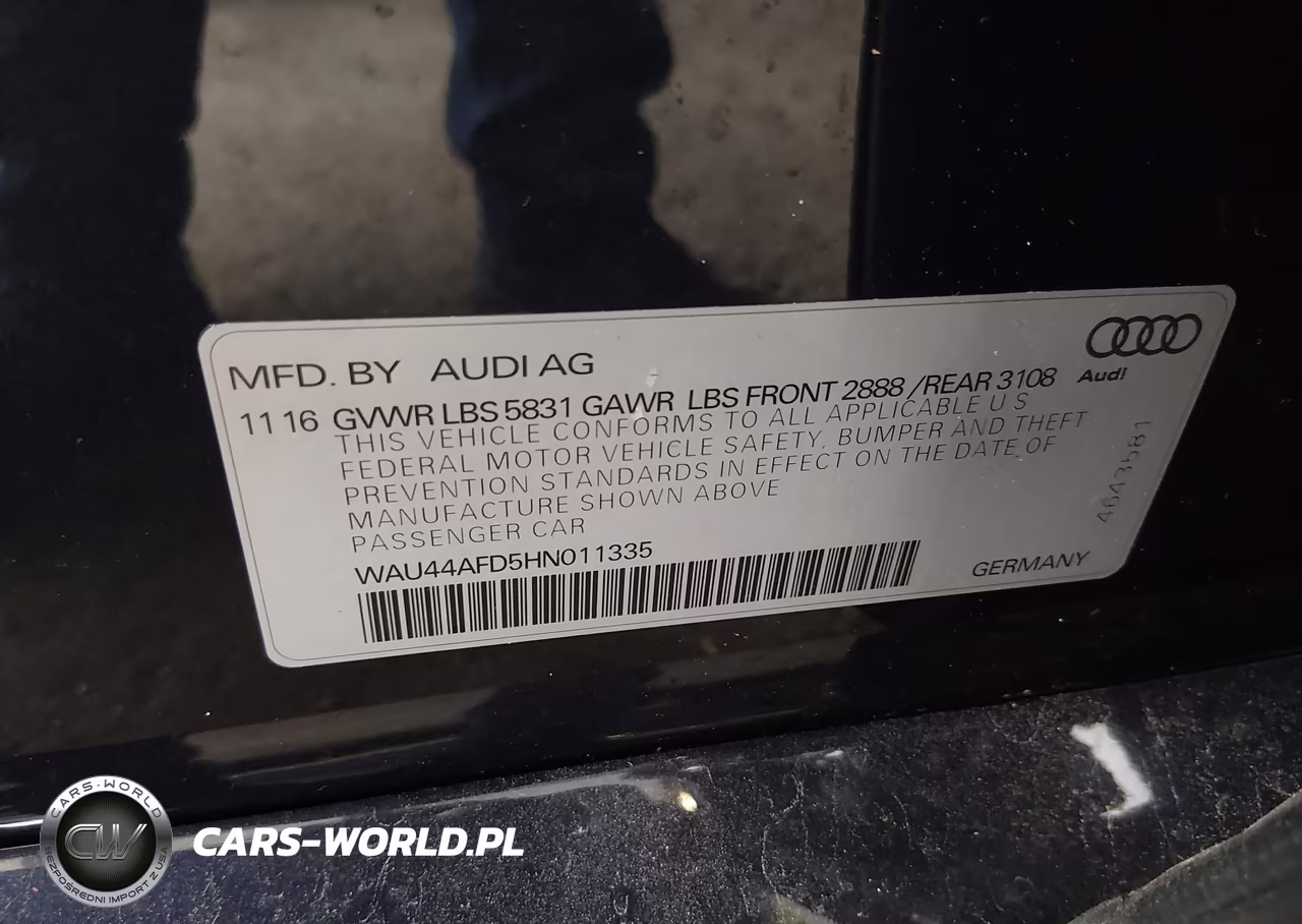 2017 Audi A8 L 3.0T VIN:WAU44AFD5HN011335 - 9